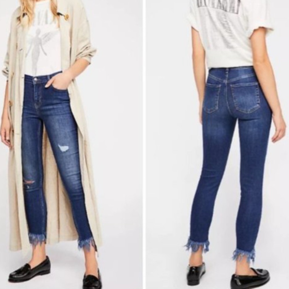 Free People Great Heights Skinny Jeans